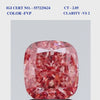 Pink Cushion Brilliant Solitaire Diamond