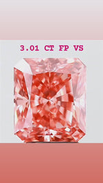 Radiant Pink Solitaire Diamond