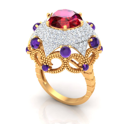 women's ring in gold