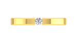 gold and diamond couple bands