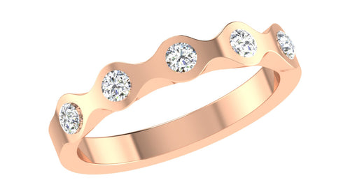 gold and diamond couple bands