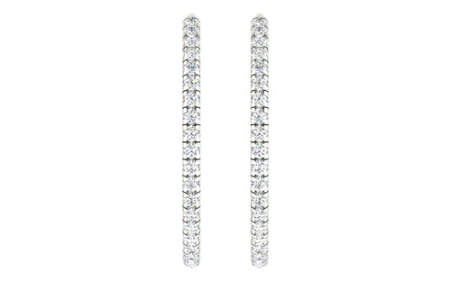 The Diamond Bali Earrings for women