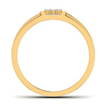 men's ring in gold and diamond