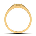 men's ring in gold and diamond