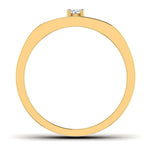 men's ring in gold and diamond