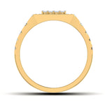 men's ring in gold and diamond