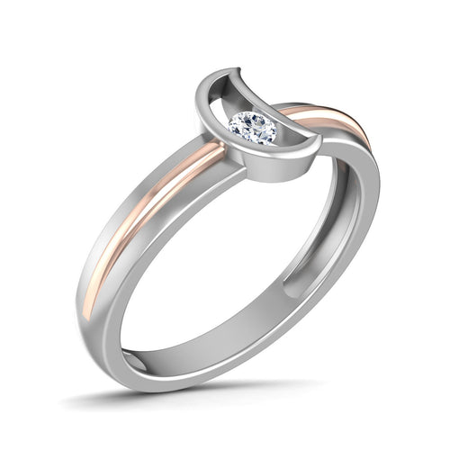 women's ring in rose gold