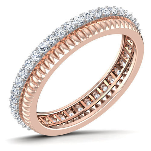 women's ring in rose gold