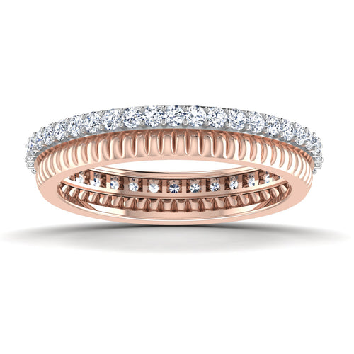 women's ring in rose gold