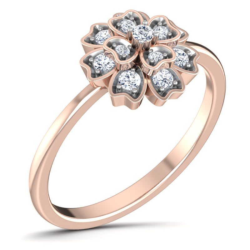 women's ring in rose gold