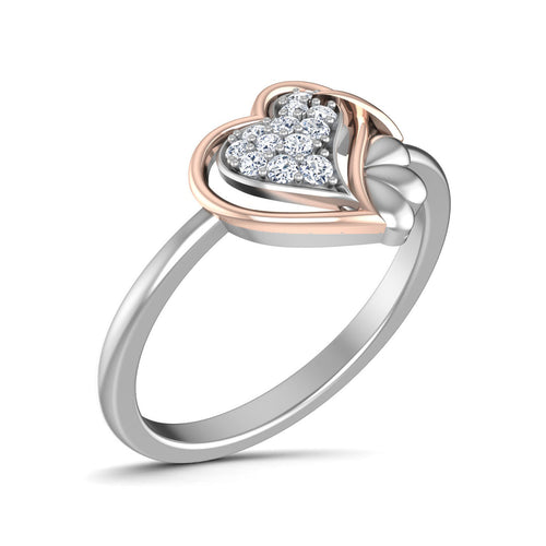 women's ring in rose gold