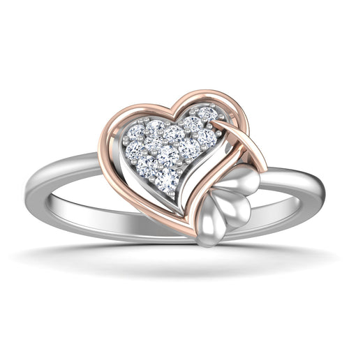 women's ring in rose gold