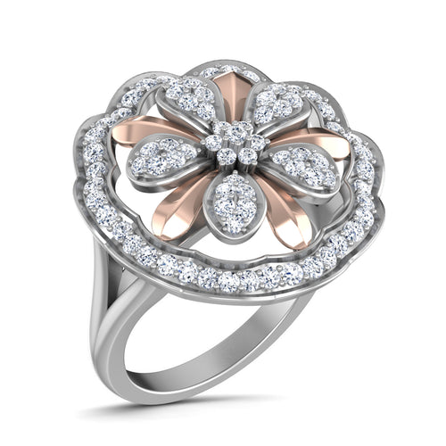 women's ring in rose gold