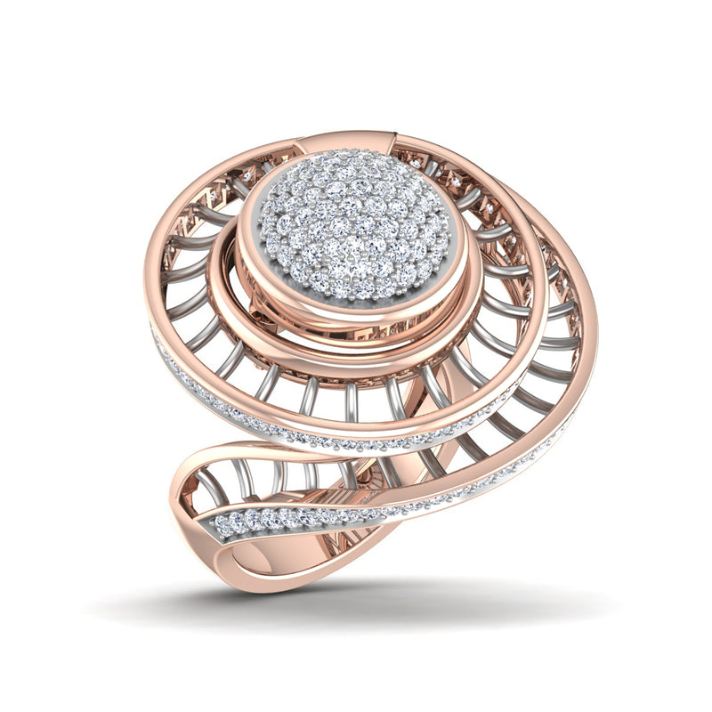 women's ring in rose gold