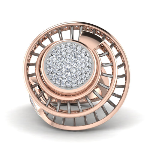 women's ring in rose gold