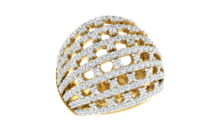 women's ring in gold