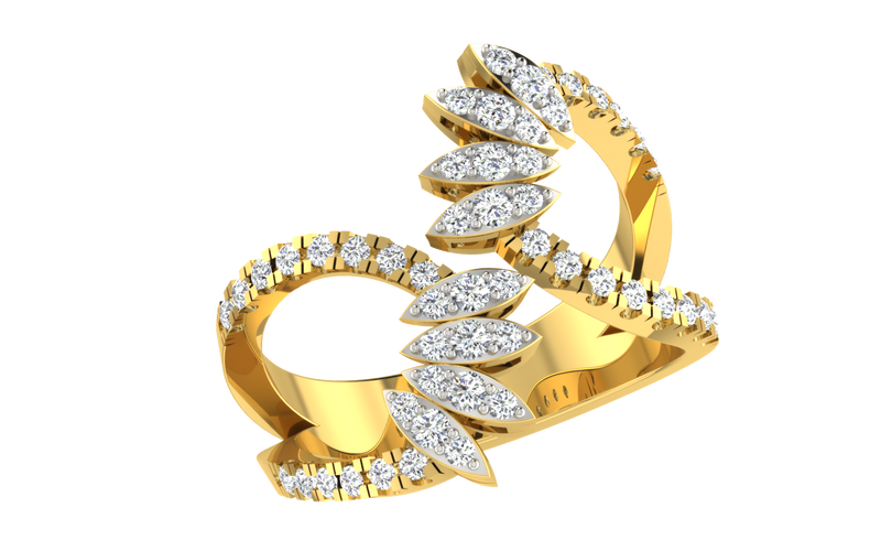 women's ring in gold