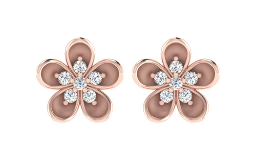 The Floral Diamond Earrings