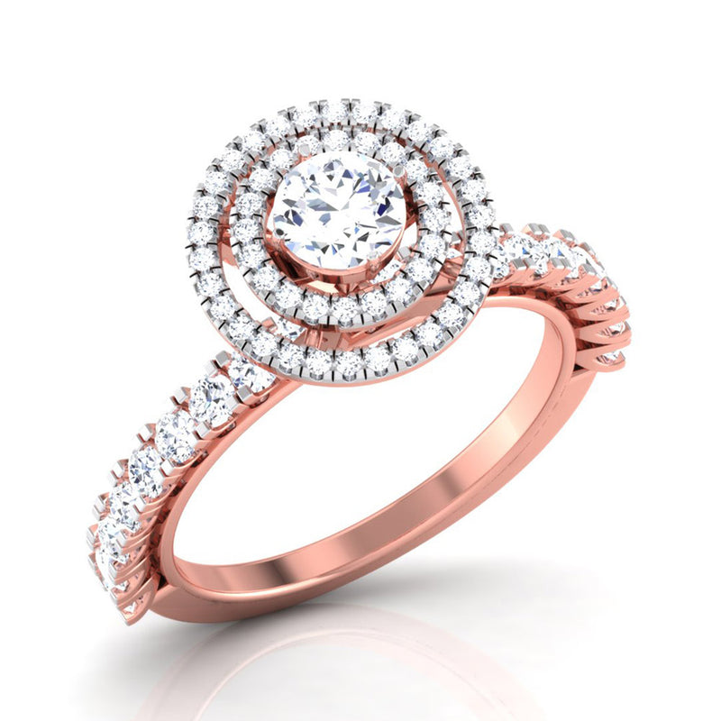 women's ring in rose gold