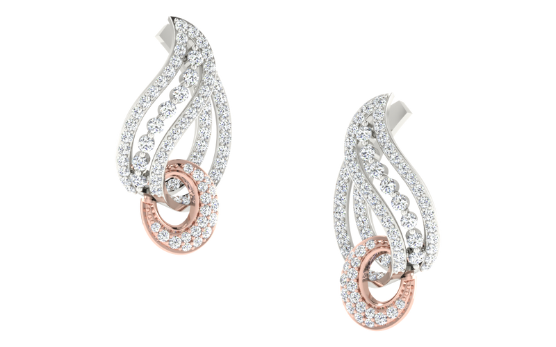 The Lyric Diamond Earrings