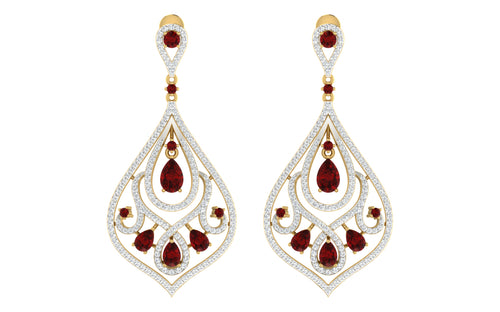 The Sultana Diamond Earrings