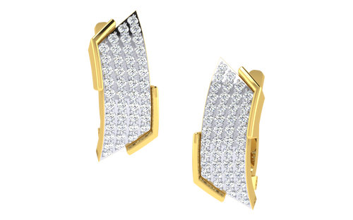 The Nucifera Diamond Earrings