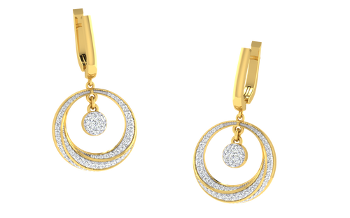 The Pome Diamond Earrings