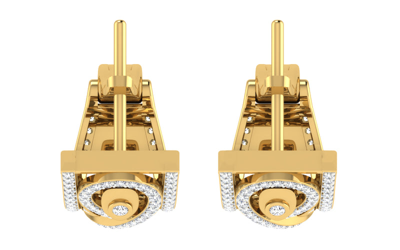 The Petrichor Diamond Earrings