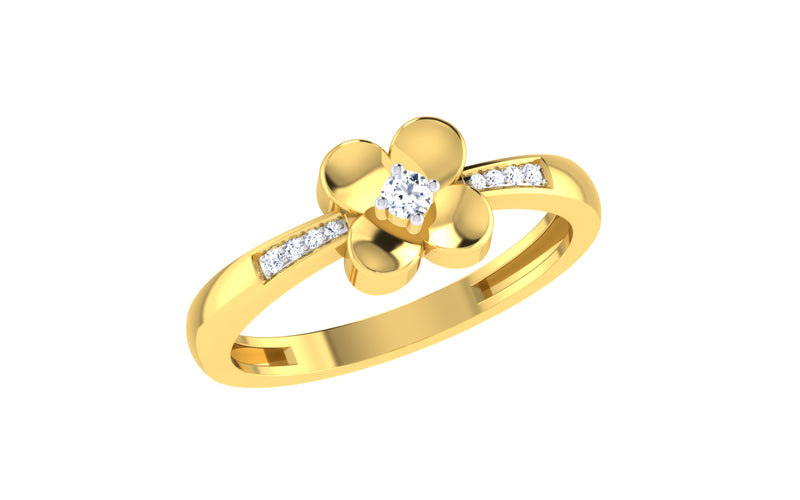 women's ring in gold