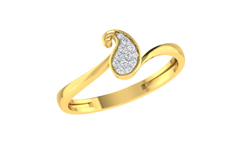 women's ring in gold