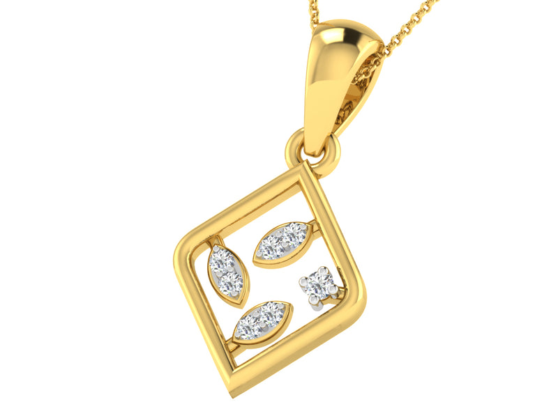 women's pendant in gold