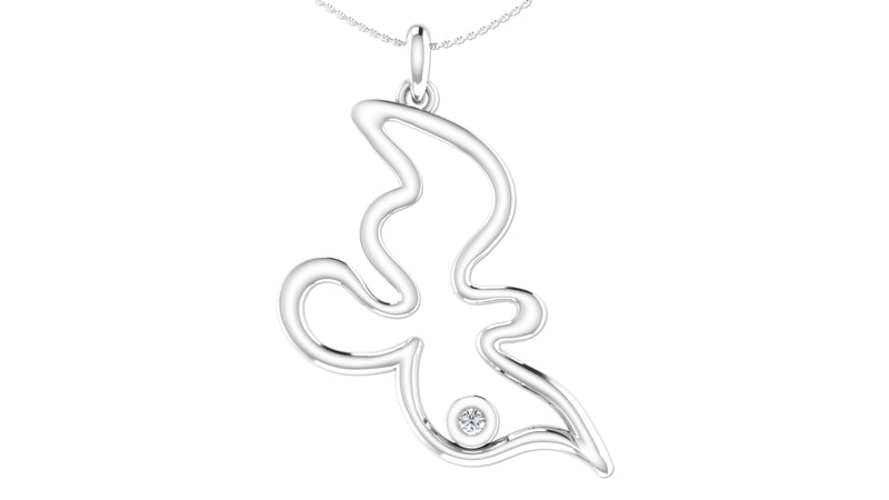 The Unisex Hollow Bird Pendant