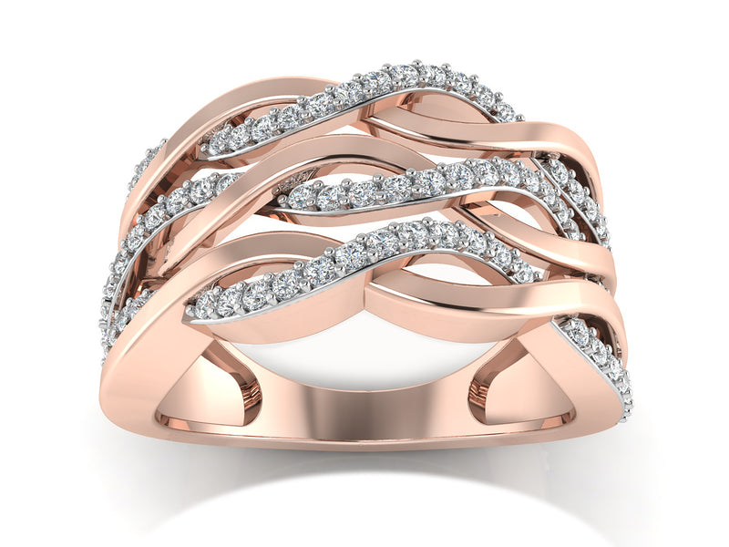 women's ring in rose gold