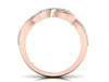 women's ring in rose gold