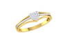 The Deep Heart Love ring