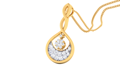 women's pendant in gold