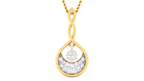 women's pendant in gold