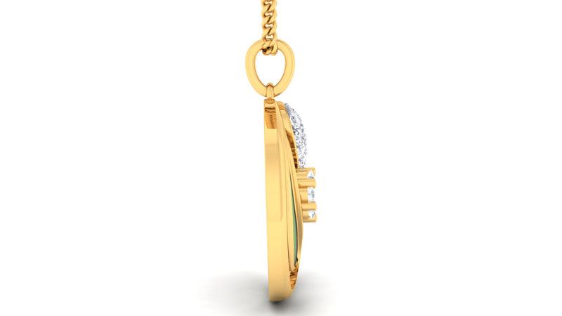 women's pendant in gold