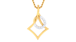 women's pendant in gold