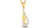 women's pendant in diamond