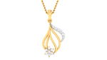 women's pendant in gold