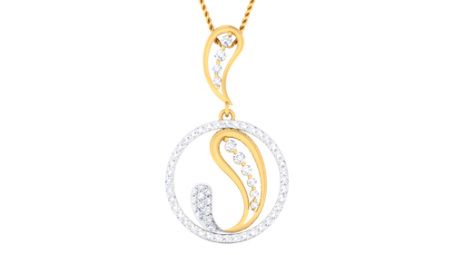 women's pendant in gold