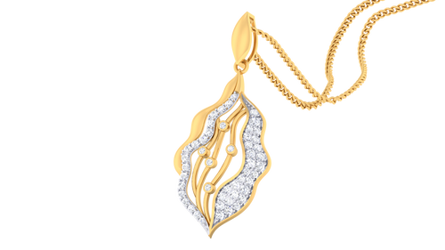 women's pendant in gold