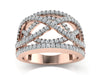 women's ring in rose gold