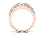 women's ring in rose gold