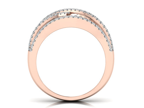 women's ring in rose gold