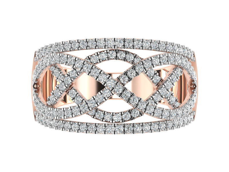 women's ring in rose gold