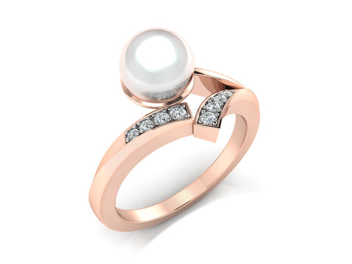 women's ring in rose gold