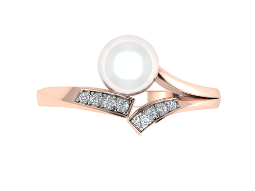 women's ring in rose gold