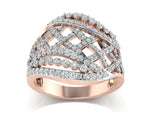 women's ring in rose gold